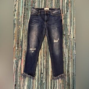 Free People High-Rise Skinny Ankle Length Jeans - Size 27